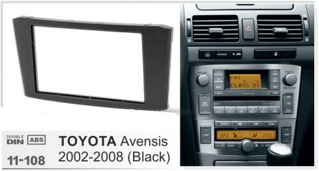 ΠΛΑΙΣΙΟ ΠΡΟΣΘΗΚΗ ΠΡΟΣΟΨΗ R/CD RC/D TOYOTA  AVENSIS T25 _11-108