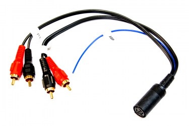 VOLVO Din plug to Phono