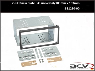 ΒΑΣΗ ΠΛΑΙΣΙΟ  2 din ACV Made in Germany Διαστάσεις (103mm X 180 mm  )  14.003