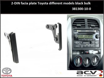 ΠΛΑΙΣΙΟ ΠΡΟΣΘΗΚΗ ΠΡΟΣΟΨΗ ACV Made in Germany 2 DIN για οθόνη  Toyota universall  Echo, Celica, Rav 4, Mr2 Spider, Highlander, Ma