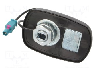 ΚΕΡΑΙΑ ΚΑΡΧΑΡΙΑ universal SHARK Fakra, μαύρο, 12VDC, RG174, με ενισχυτή ΑNT-S15