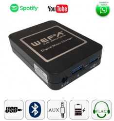 Interface Aux/Usb/Usb Charger/Bluetooth για εργοστασιακές πηγές BMW 17pin