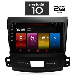 MULTIMEDIA TABLET 9'' X4856GPS C-CROSSER – OUTLANDER – PG 4007 mod. 2006-2012 – ANDROID 10 * 2GB * 4X50W * GPS * BT * USB * A