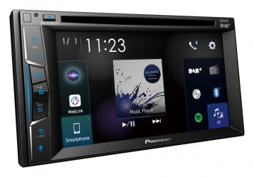 pioneer AVH-A3200DAB    2-DIN Multimedia Οθόνη αφής 6,2” με Bluetooth, DAB+, AppRadio,  & Spotify Link