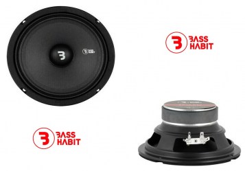 Bass Habit SP165M SPL 6.5″ midrange 200w/4Ω 110-15ΚΗΖ τιμή τεμάχιου