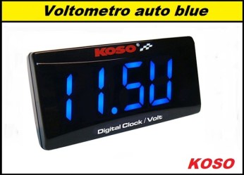 VOLTOMETRO AUTO MOTO Koso Εξωτερικό blue