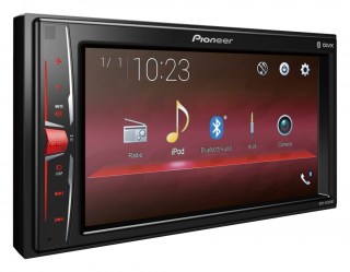 Pioneer MVH-A200VBT ( + τοποθέτηση ) Ιδανικό για μεγάλα ηχοσυστήματα Multimedia Οθόνη 2din iso 6,2inch, Multi colour, Radio,  Us