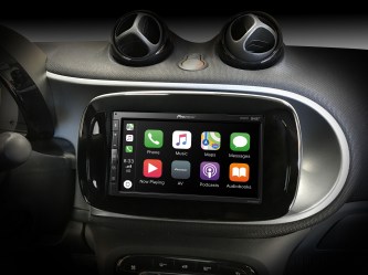 PIONEER SPH-EVO62DAB-SMAB για SMART Forfour (W453) / Fortwo (C453/A453) Mαύρο χρώμα με DAB+ Digital Radio, Spotify, Bluetooth st