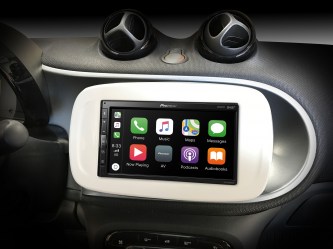 PIONEER SPH-EVO62DAB-SMAw για SMART Forfour (W453) / Fortwo (C453/A453) Λευκό χρώμα με DAB+ Digital Radio, Spotify, Bluetooth st