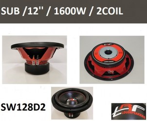 TRF L SW128D2 SUB 12'' 2COIL 1600W