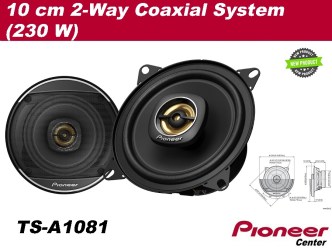 Pioneer TS-A1081F coaxial 10cm 4'' 230W 2 way ζεύγος ηχείων