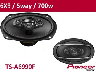 Pioneer TS-A6990F coaxial 6x9 700W 5 way ζεύγος ηχείων εύκολοδιέγερτα με μοναδική αίσθηση μπάσου & για ενισχυτή.