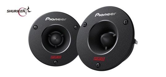 PIONEER TS-B1010PRO Tweteer  Κόρνα  PRO Shuriken series -4''  10cm High Efficiency Bullet Tweeter. (150 W)ζεύγος