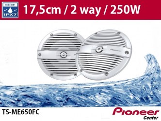 PIONEER TS-ME650FC HXEIA MARINE 17,5cm ζεύγος ME-Series 2-Way Coaxial Speaker. (250 W)